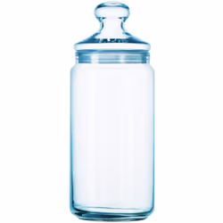 Pot de conservation 1,5L hermétique Pure Jar Club - Luminarc - verre trempé extra résistant