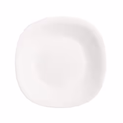 Assiette creuse blanche 22,8 x 21,2 cm Carine - Luminarc