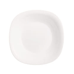 Assiette creuse blanche 22,8 x 21,2 cm Carine - Luminarc