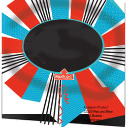 Amscan Ballon Ardoise Red And Blue Word Bubble Black Board