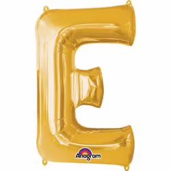 Amscan 3295501, Ballon-jouet, Feuille, Or, lettre, 530 mm, 810 mm