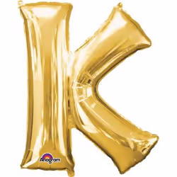 Amscan 3296801, Ballon-jouet, Feuille, Or, lettre, 660 mm, 830 mm