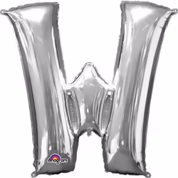 Amscan 3299301, Ballon-jouet, Feuille, Argent, Étoile, 710 mm, 830 mm