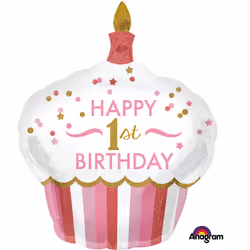 Amscan 3452201, Ballon-jouet, Feuille, Anniversaire, 73 cm, 5 pièce(s)
