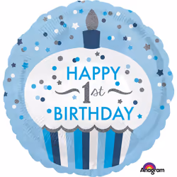 Amscan 3453001, Ballon-jouet, Feuille, Anniversaire, Rond, 5 pièce(s)