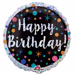 Amscan 3454901, Ballon-jouet, Feuille, Anniversaire, Rond, 5 pièce(s)