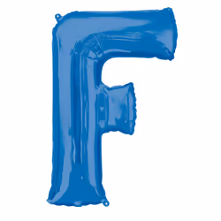 Amscan 3541101, Ballon-jouet, Feuille, Bleu, lettre, 86 cm, 5 pièce(s)