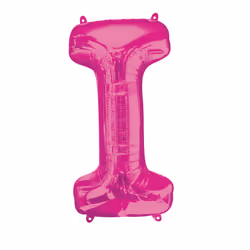 Amscan 3541801, Ballon-jouet, Feuille, Rose, lettre, 86 cm, 5 pièce(s)