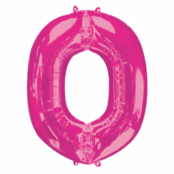 Amscan 3543001, Ballon-jouet, Feuille, Rose, lettre, 86 cm, 5 pièce(s)