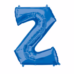 Amscan 3545101, Ballon-jouet, Feuille, Bleu, lettre, 86 cm, 5 pièce(s)