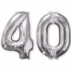 Amscan 3581801, Ballon-jouet, Feuille, Argent, 3 pièce(s)