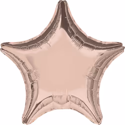 Amscan 3618701, Ballon-jouet, Feuille, Or, Rond, 5 pièce(s)