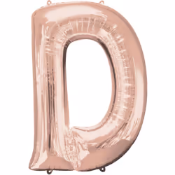 Amscan 3656701, Ballon-jouet, Feuille, Or, lettre, 5 pièce(s)