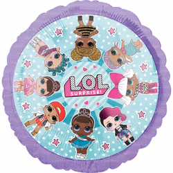 Amscan 3844501, Ballon-jouet, Feuille, Rond, 5 pièce(s)