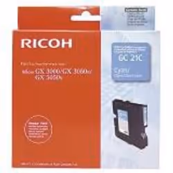 Ricoh Regular Yield Print Cartridge Cyan 1k, 1 pièce(s)