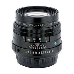 Pentax smc FA 77mm F1.8 Noir