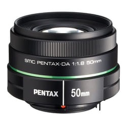 Pentax smc DA 50mm F/1.8 SLR Objectif standard Noir