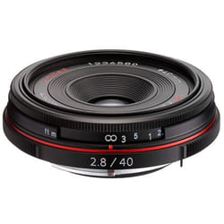 Pentax HD DA 40MM F2.8 LIMITED SLR Noir