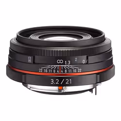 Pentax HD DA 21mm F3.2 AL Limited, Objectif large, 8/5, Pentax KAF, Auto focus