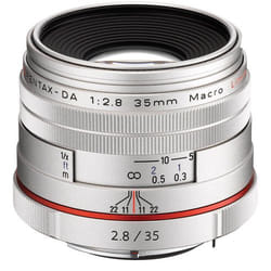 Pentax HD-DA 35mm F2.8 Macro Limited SLR Objectif macro Argent