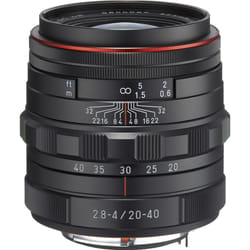 Pentax HD DA 20-40mm F2.8-4 ED Limited DC WR SLR Noir