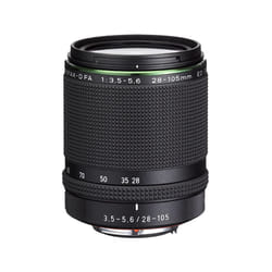 Pentax HD D-FA 28-105mm F3.5-5.6 ED DC WR SLR Objectif zoom standard Noir