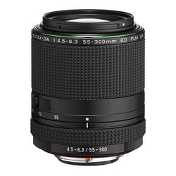 Pentax HD DA 55-300mm f/4,5-6,3 ED PLM WR RE SLR Objectif super téléobjectif Noir