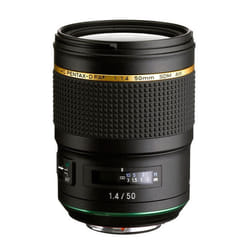 Pentax D FA 50mm F1.4 SDM HD AW W/C MILC/SLR Objectif standard Noir