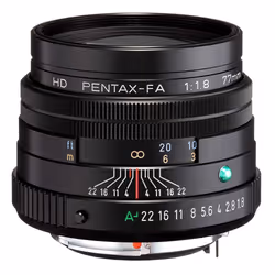 Objectif pour Reflex PENTAX HD PENTAX-FA 77mm f/1.8 Limited Noir