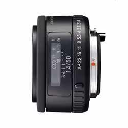Pentax SMC 50mm F1.4 Classic, K-mount SLR Objectif standard Noir