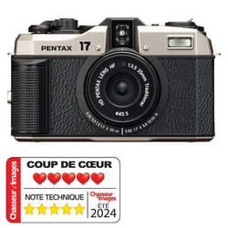 Appareil photo Compact PENTAX Argentique 17 Dark Silver