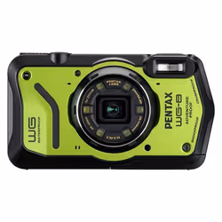 Pentax WG-8, 20 MP, 1/2.3", CMOS, 5x, 4K Ultra HD, Vert
