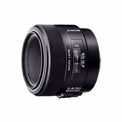 Sony SAL50M28, 47°, Noir, 5,5 cm, 295 g, 1x, 60 x 71,5 x 71,5 mm