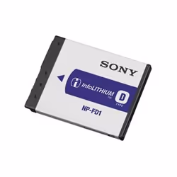 Sony NP-FD1, 650 mAh, 3,6 V, Lithium-Ion (Li-Ion)