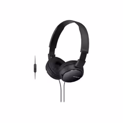 Sony MDR-ZX110AP, Avec fil, 12 - 22000 Hz, 120 g, Casque, Noir