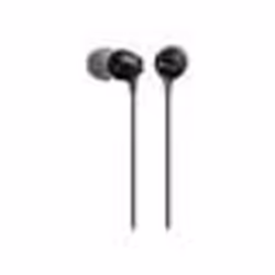 Sony MDR-EX15LP/B, Avec fil, 8 - 22000 Hz, Musique, 3 g, Écouteurs, Noir