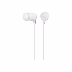 Sony MDR-EX15LP/W, Avec fil, 8 - 22000 Hz, Musique, 3 g, Écouteurs, Blanc