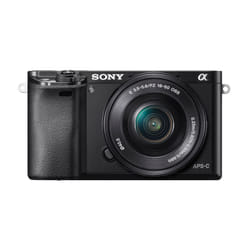Sony α α6000 + 16 - 50mm MILC 24,3 MP CMOS 6000 x 4000 pixels Noir