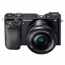 Sony α α6000 + 16 - 50mm MILC 24,3 MP CMOS 6000 x 4000 pixels Noir - Vue supplémentaire 2