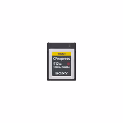 Sony CEB-G512, 512 Go, Carte PC, 1700 Mo/s, 1480 Mo/s, Résistant aux chocs, Résistant à l’eau, Noir