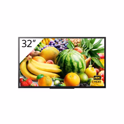 Sony FW-32BZ30J, Panneau plat de signalisation numérique, 81,3 cm (32"), VA, 3840 x 2160 pixels, Wifi, 24/7