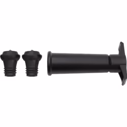 Pedrini 7535-432, Noir, Acrylonitrile-Butadiène-Styrène (ABS), Silicone, Noir, Noir, Plastique, 85 mm