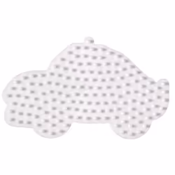 JBM Midi Plaque "Voiture", 5 an(s), PVC, Blanc, 1 pièce(s)