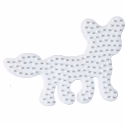 JBM Midi Plaque "Renard", 5 an(s), PVC, Blanc, 1 pièce(s)