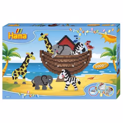 Hama Beads 3045, Multicolore, Perle droite, 5000 pièce(s)