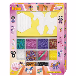 JBM Midi Bte Fenêtre Géante 7200 Perles, 5 an(s), PVC, Multicolore, 7212 pièce(s)