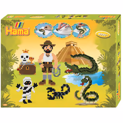 JBM Midi Boite Mm L'Aventurier, 5 an(s), PVC, Multicolore, 4002 pièce(s)