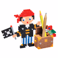 Hama Midi Boite Pirates, Kit de loisirs créatifs pour enfants, 5 an(s), Multicolore