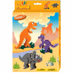 JBM Midi Boîte Pm "Le Monde Des Dinosaures", 5 an(s), PVC, Multicolore, 2007 pièce(s)
