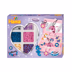 JBM Midi Boîte Pm "La Bijouterie", 5 an(s), PVC, Multicolore, 2408 pièce(s)
